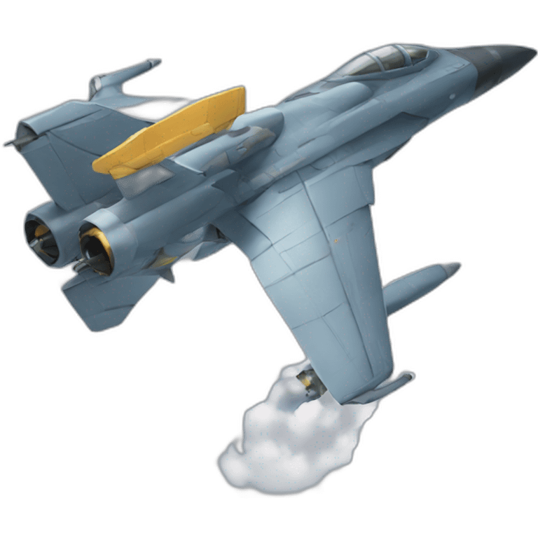 Sky fighter emoji