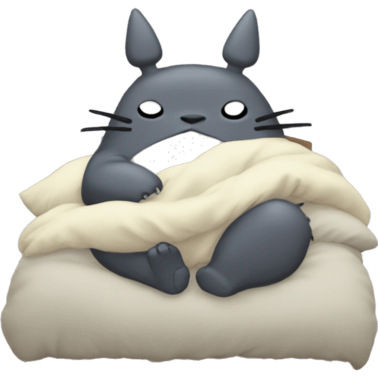 Totoro sleeping  emoji