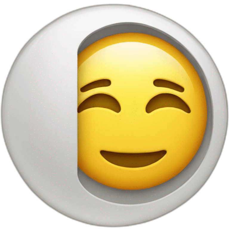 a circled emoji