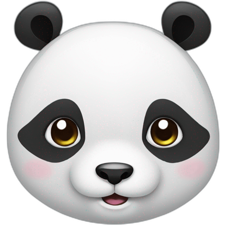 cute panda face emoji