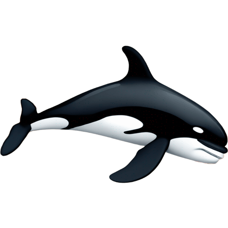 orca whale drawin in the art style of native american art emoji