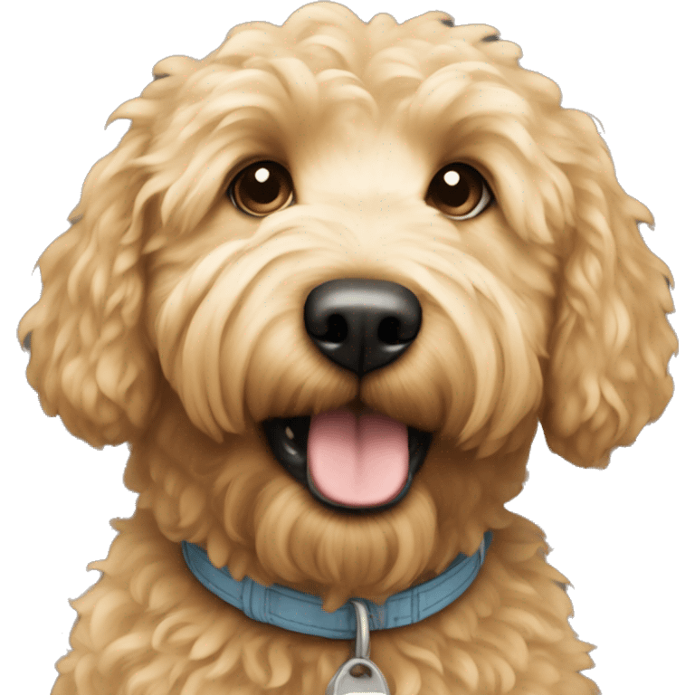 Golden doodle  emoji