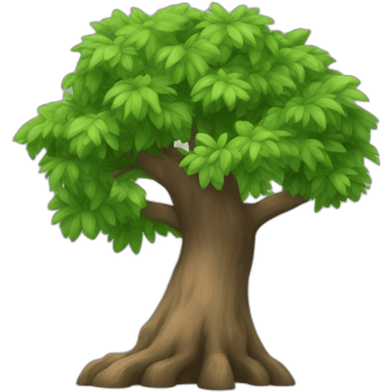 Arbre humain emoji