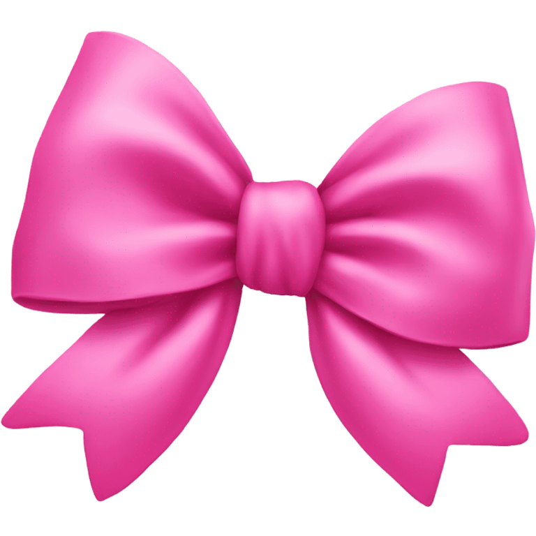 Pink bow emoji