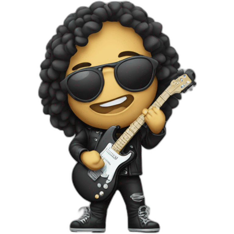 Rock and roll emoji