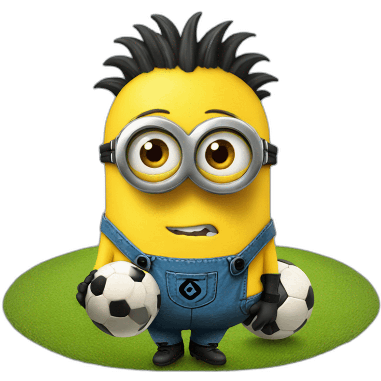 Minion futbol emoji