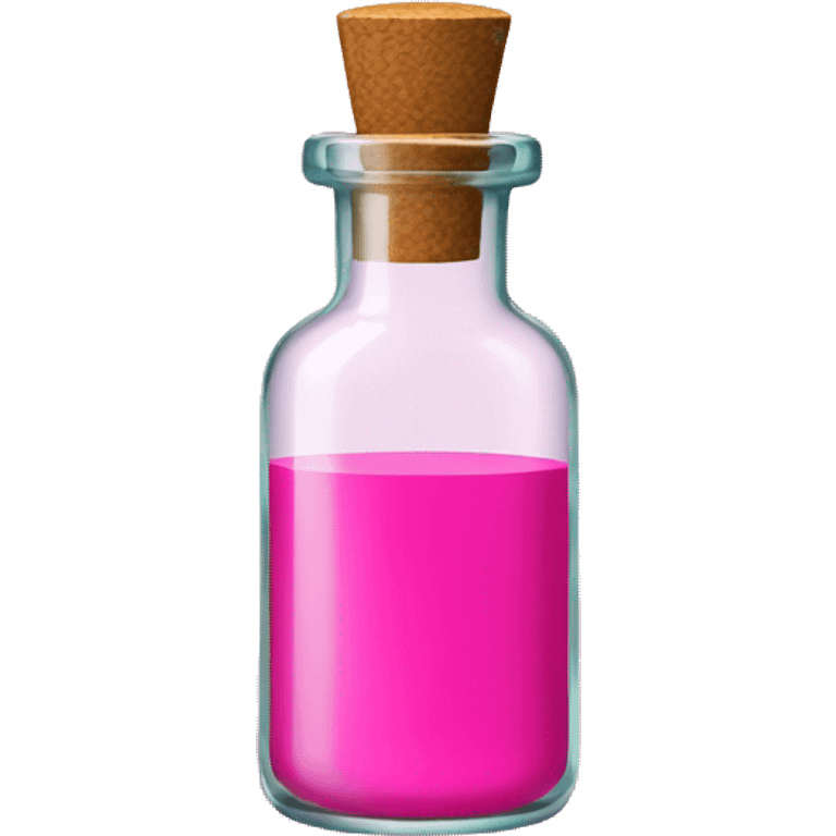 pink vial emoji