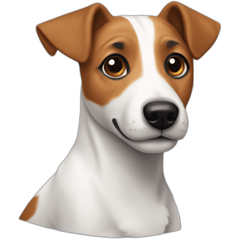 dog jack russell terrier emoji