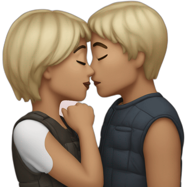 Groupe kiss emoji