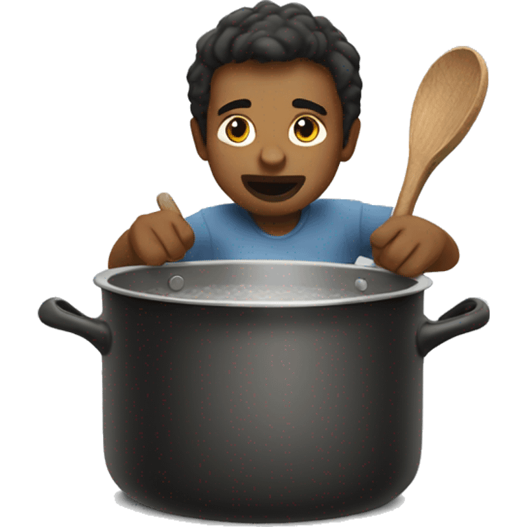 Stirring the pot emoji