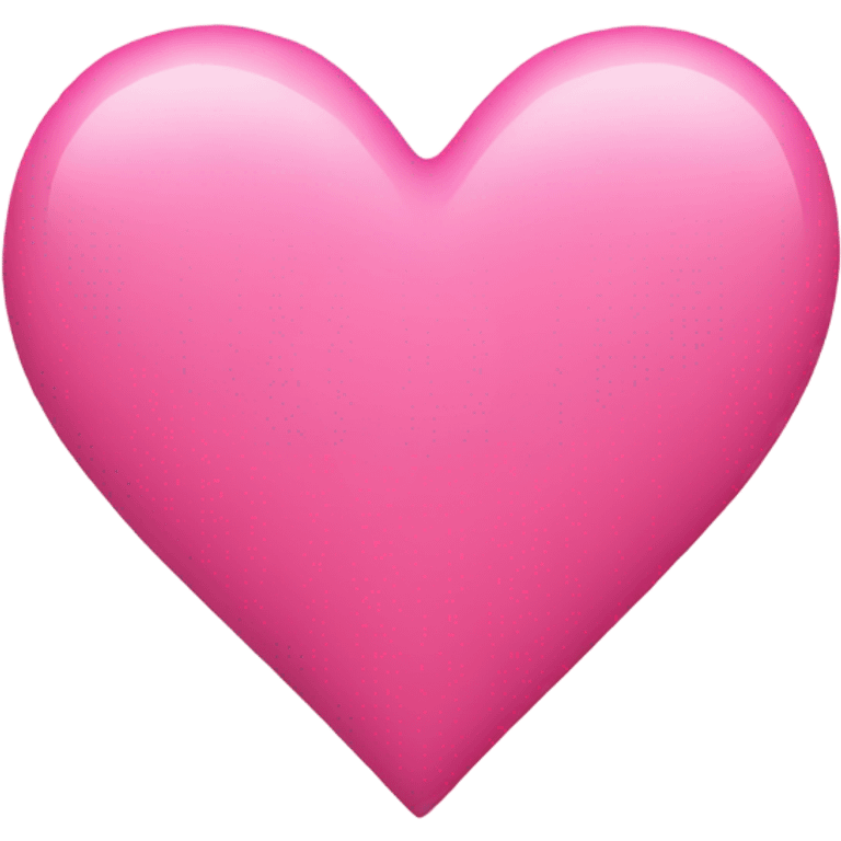 Pink heart  emoji