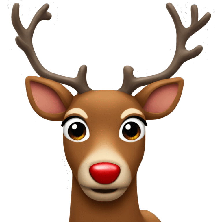 Rudolph emoji