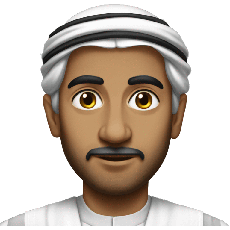 Faisal of Saudi Arabia realistic emoji