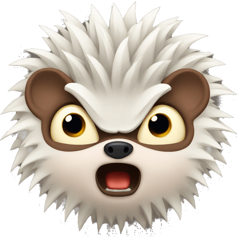 angry hedgehog emoji