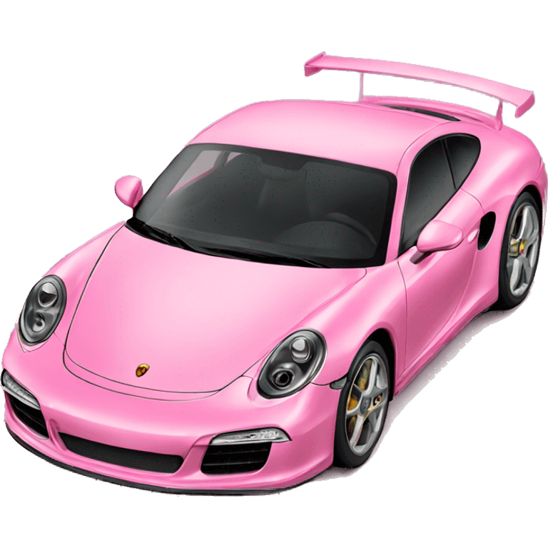 pink porche  emoji