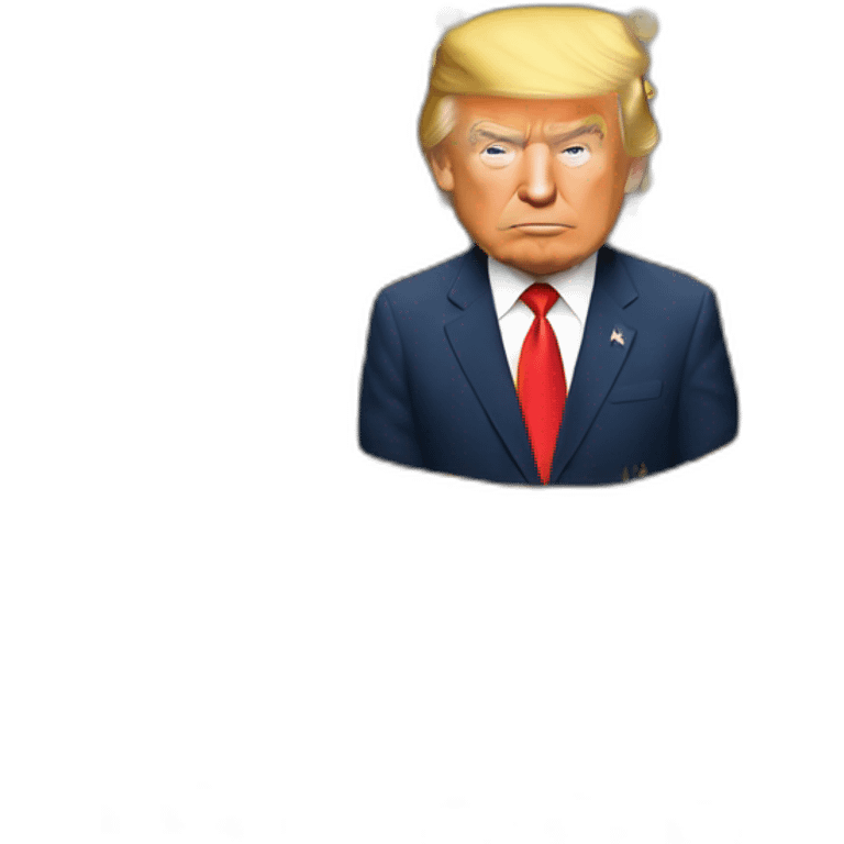 Trump hip hop emoji