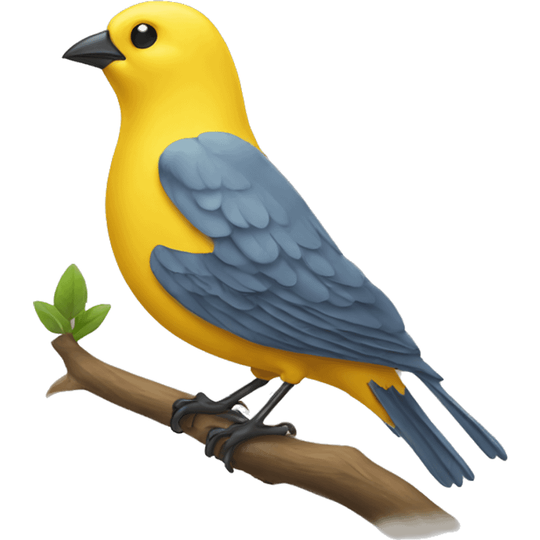 A Yellow Bird emoji