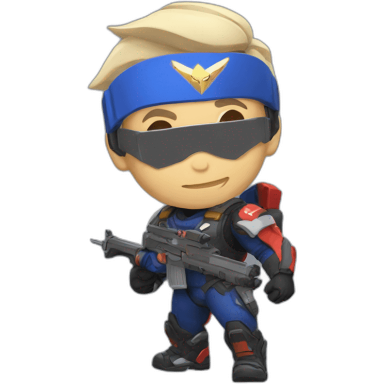 overwatch soldier 76 emoji