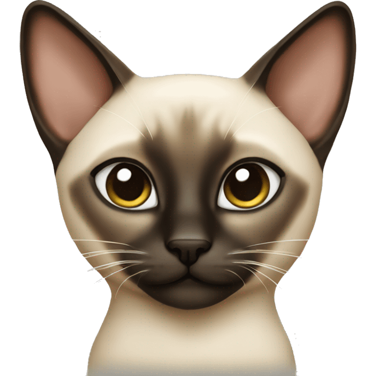 Siamese cat emoji