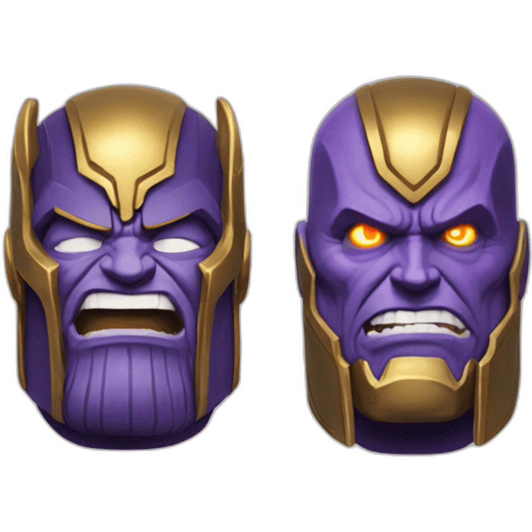 Ultroon vs thanos emoji