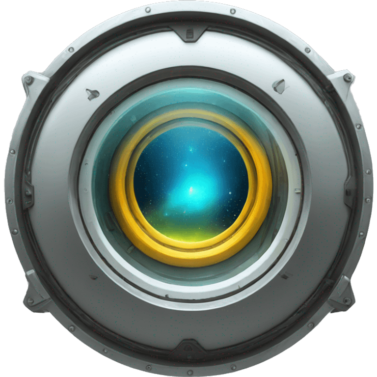 futuristic porthole emoji