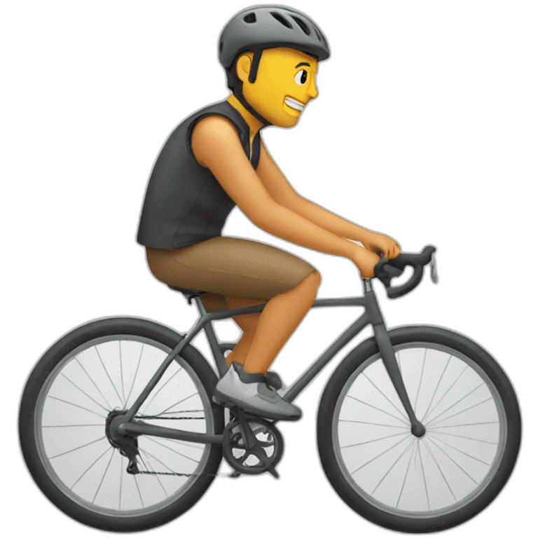 Chat à vélo emoji