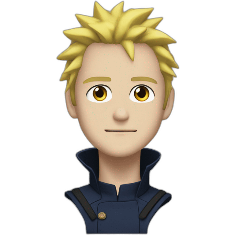 macron in naruto emoji