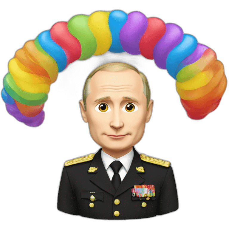 Vladimir Putin is gay emoji