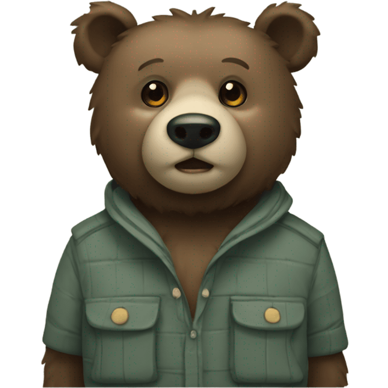 Pontoon bear emoji