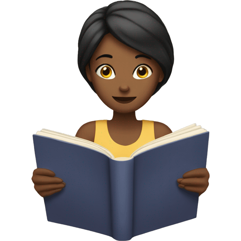 women reading a book emoji