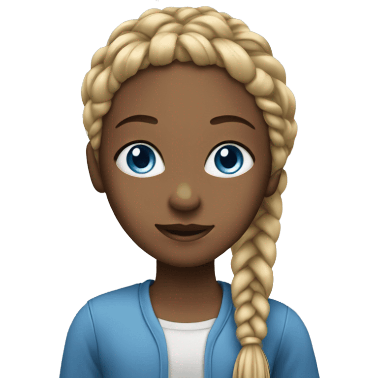 girl-blue-eyes-long-braids- emoji