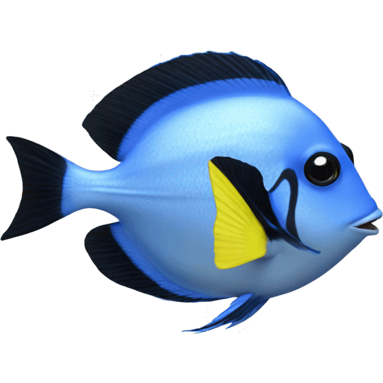 Blue Tang fish emoji