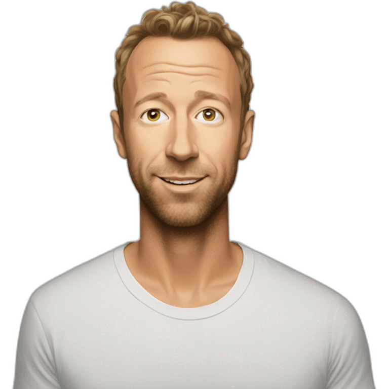 chris martin coldplay emoji