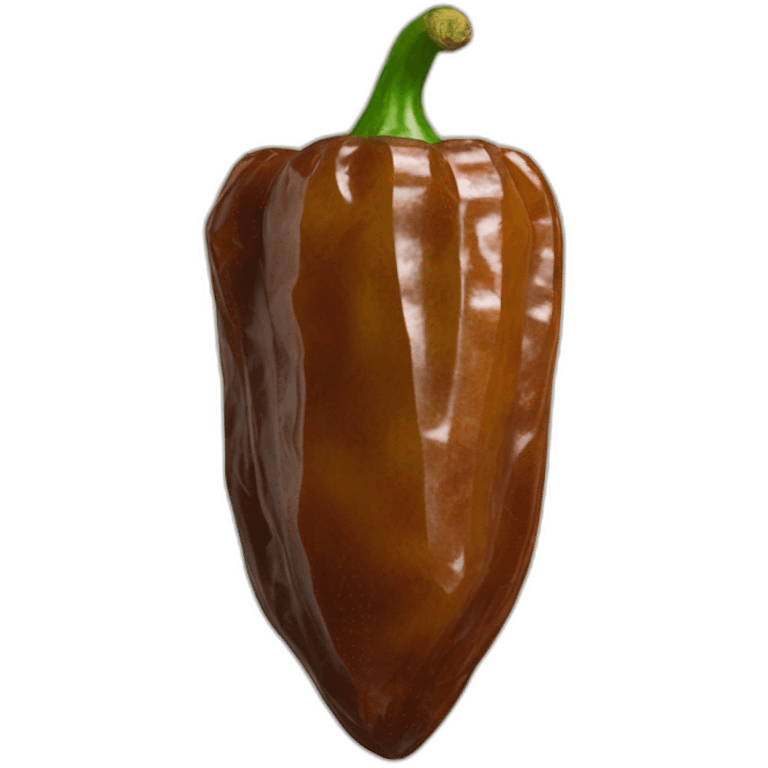 dried date shaped like a pepper emoji