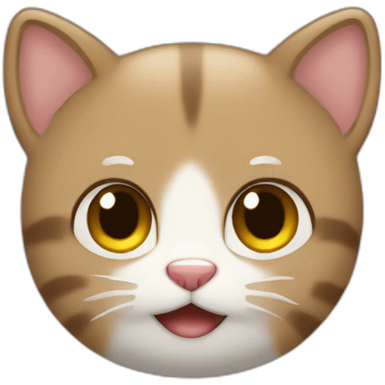 Chat mignon emoji