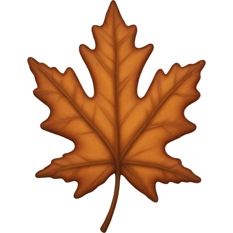 Maple leaf emoji