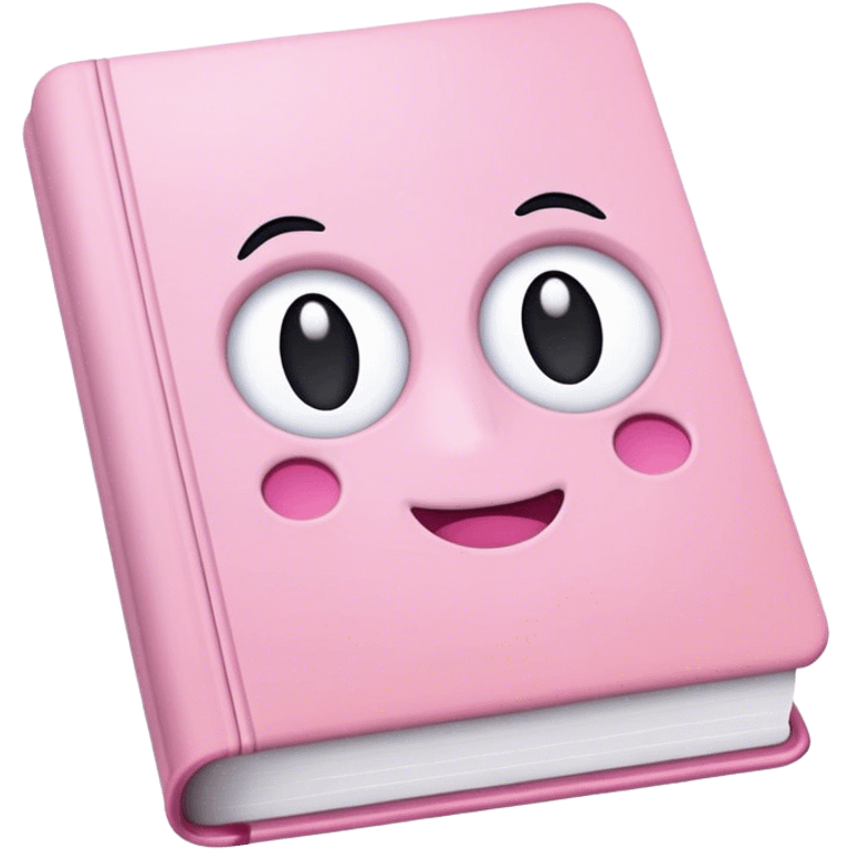 Light pink book  emoji