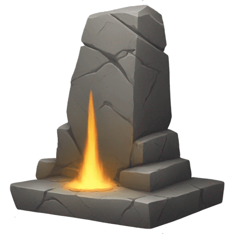 Altar of stone  emoji