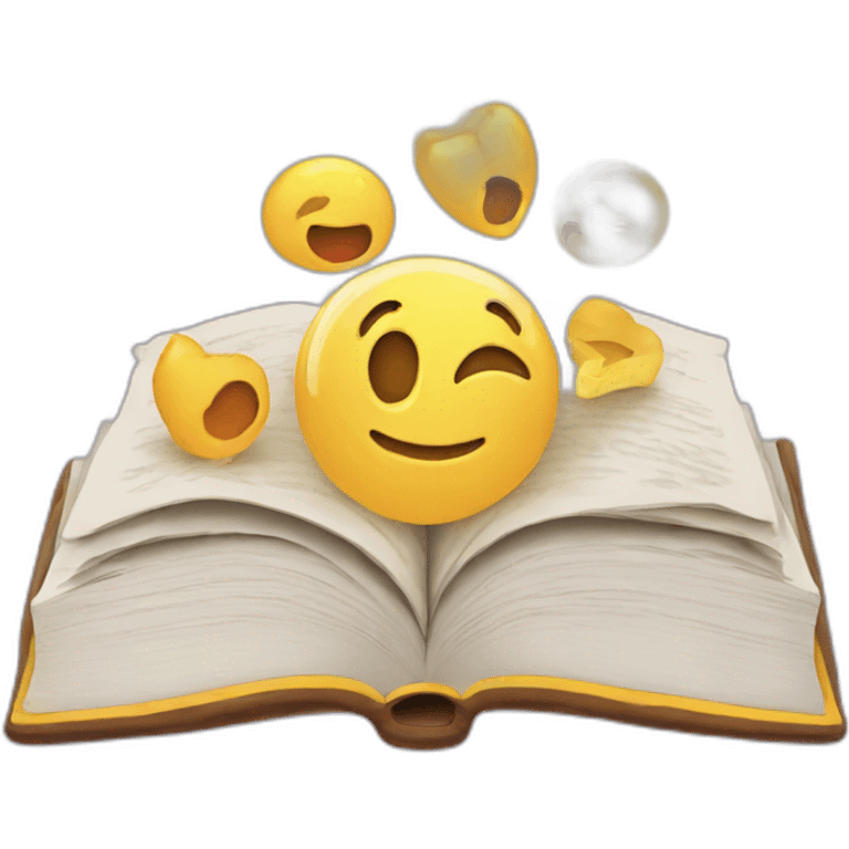 Learning book emoji