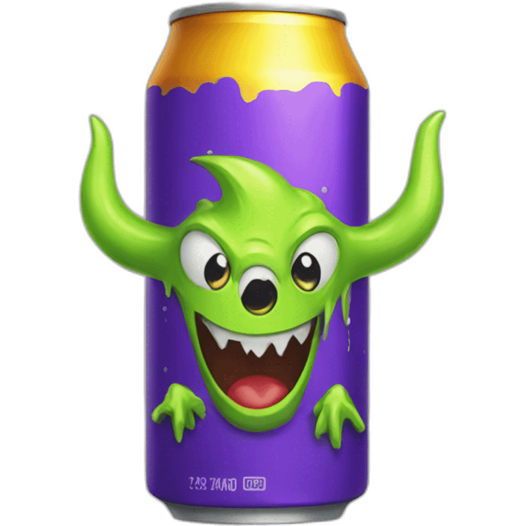 Energy drink Monster emoji