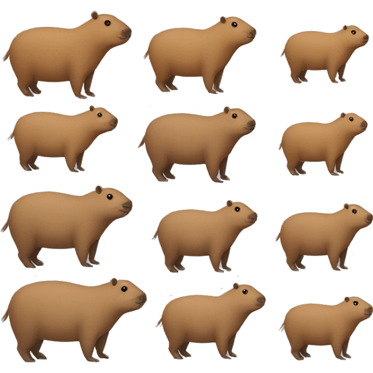 generate a capybara emoji emoji