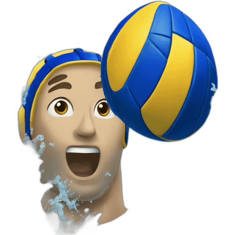 Water polo shot emoji