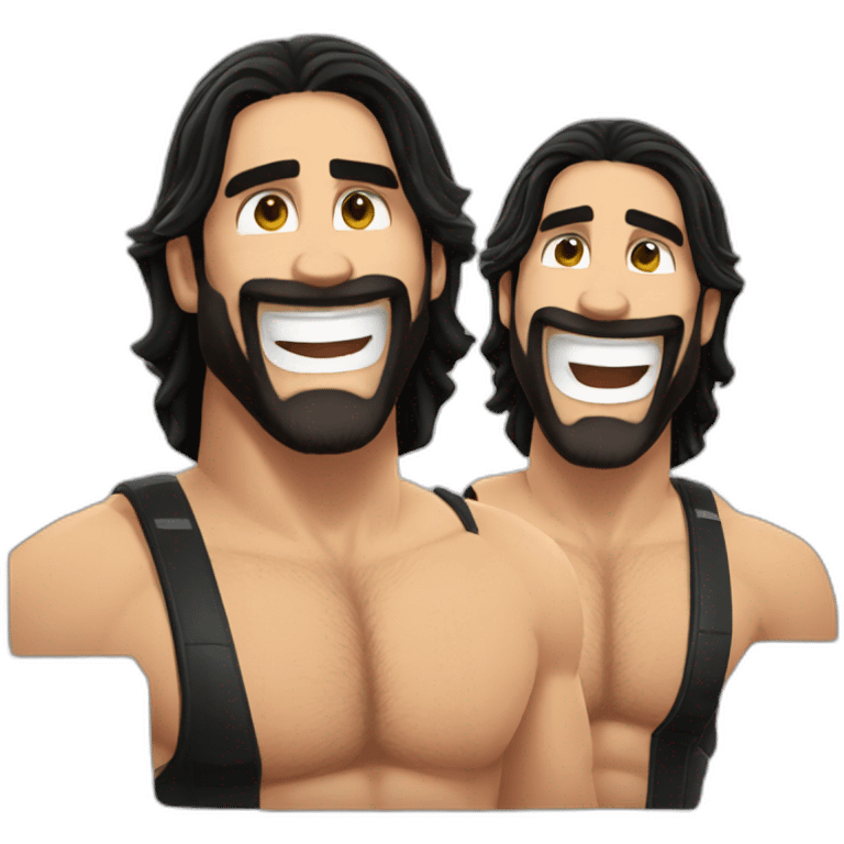 Seth Rollins laughing  emoji