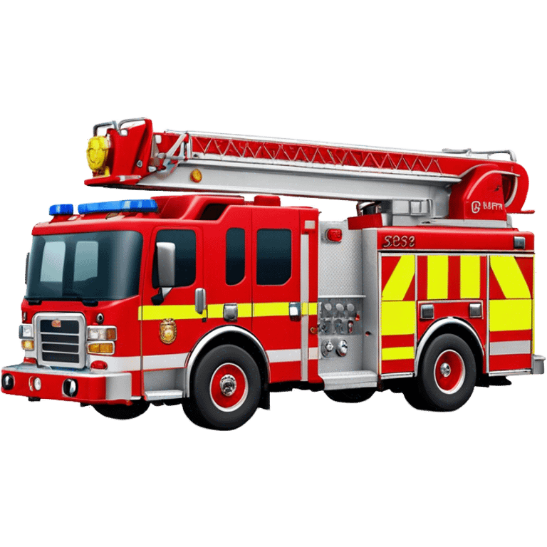 Fire Engine - Pierce Enforcer Pumper (Model Year: 2021) (Iconic colour: Red) emoji