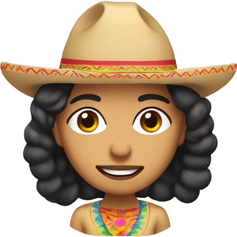 a mexican guerita  emoji