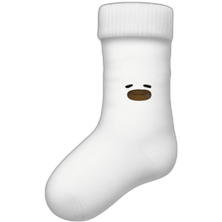 Smelling socks emoji