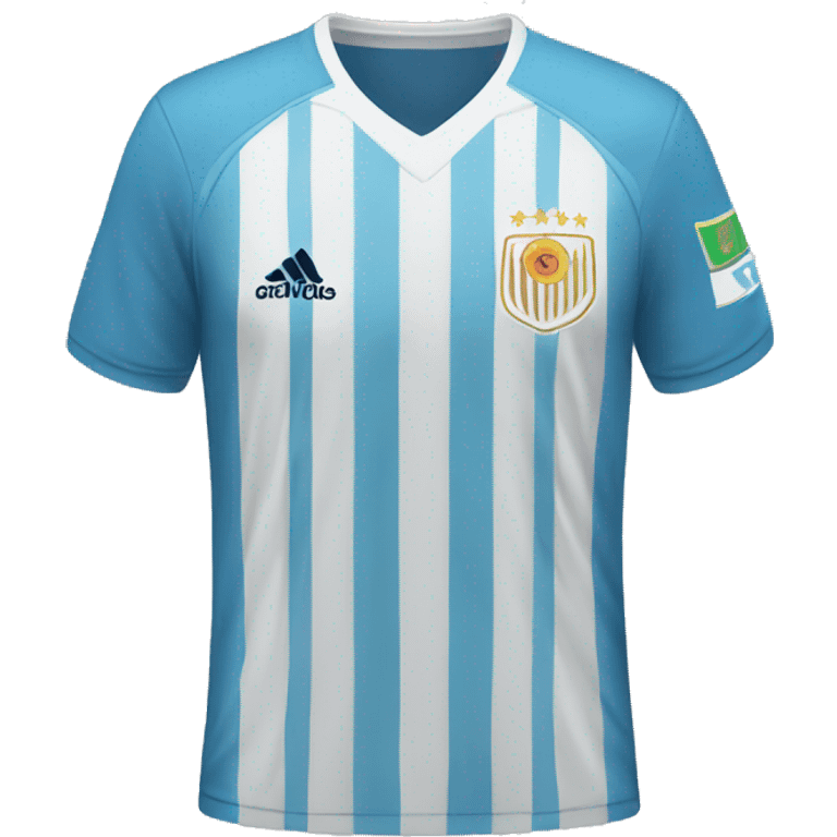 camiseta argentina emoji