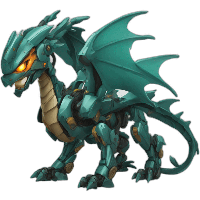 mecha dragon emoji