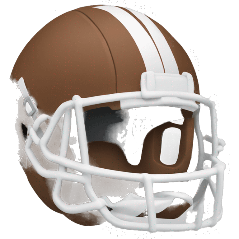 A football ball emoji