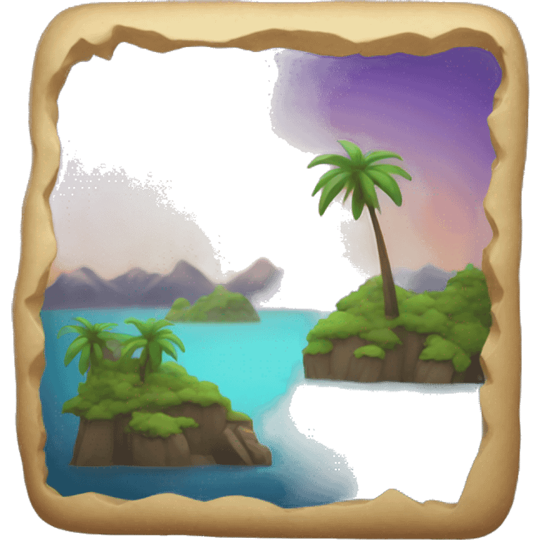 rectangle Island Shape emoji